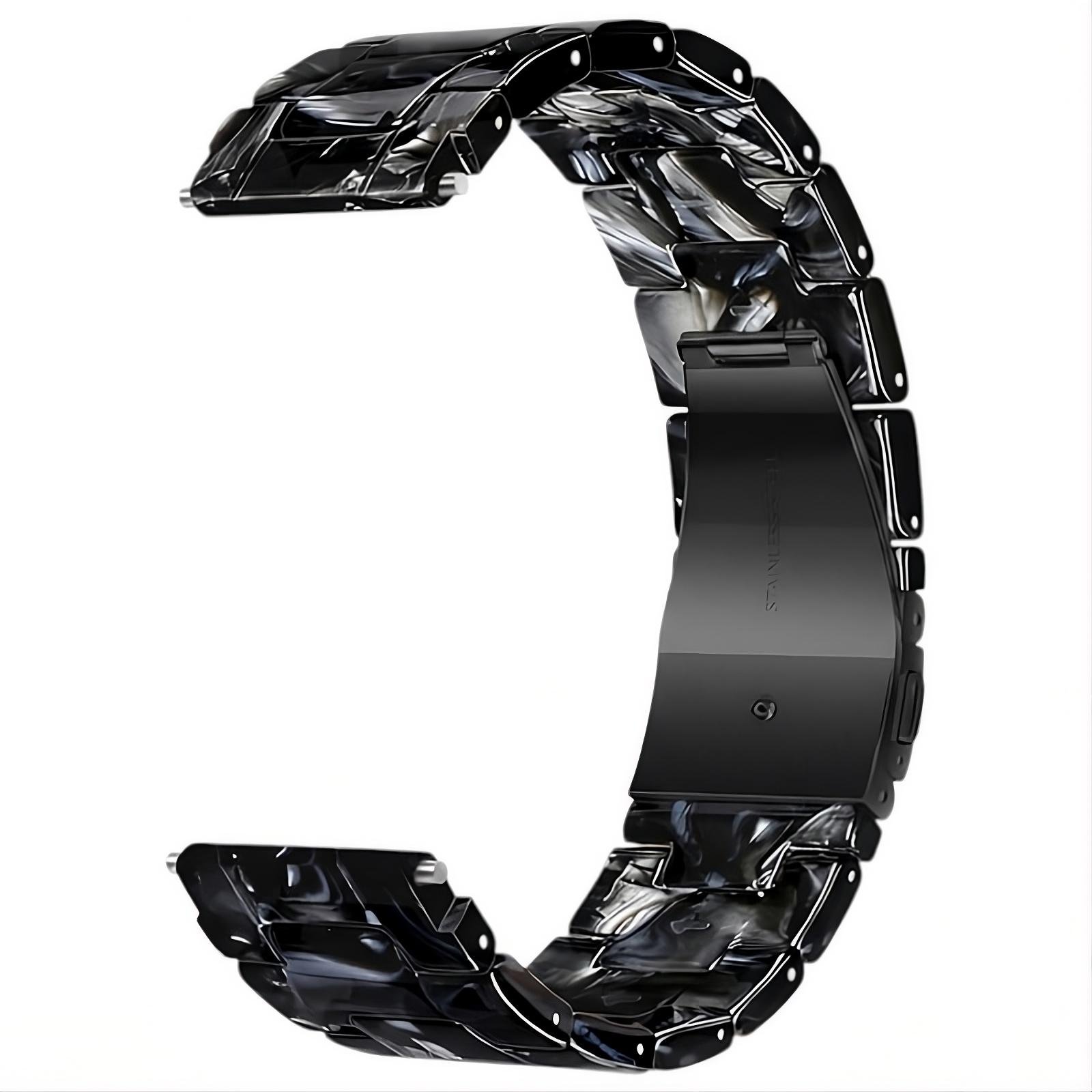 Ремешок Hoco WH19 для часов универсальный 20 мм из пластика Черный (31941220)