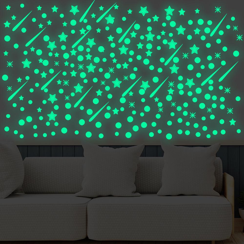 Наклейки на стіну або стелю Stardust люмінесцентні 360 шт. (010059)