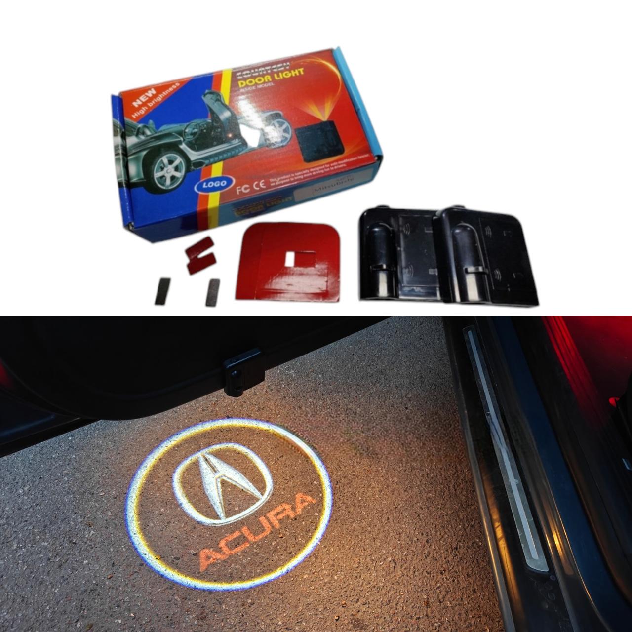 Подсветка светодиодная на двери автомобиля с логотипом Acura (2411732780) - фото 2 Подсветка светодиодная на двери автомобиля с логотипом Acura (2411732780) - фото 2