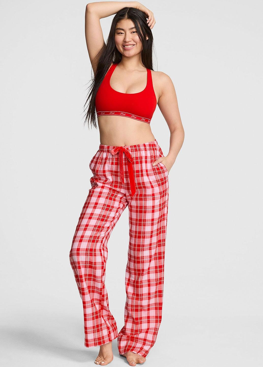 Піжамні штани фланелеві в клітинку Victoria's Secret Pink Flannel Pajama Pants L Різнокольоровий (36000429518QAKL.R) Піжамні штани фланелеві в клітинку Victoria's Secret Pink Flannel Pajama Pants L Різнокольоровий (36000429518QAKL.R)