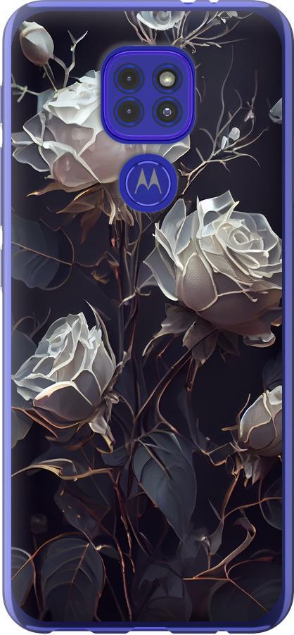 Чехол на Motorola G9 Play Розы 2 (5550u-2105-42517)