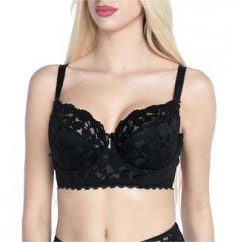 Бюстгальтер корсетний 11863 м’який напівпоролон D75 Чорний (11863-1)