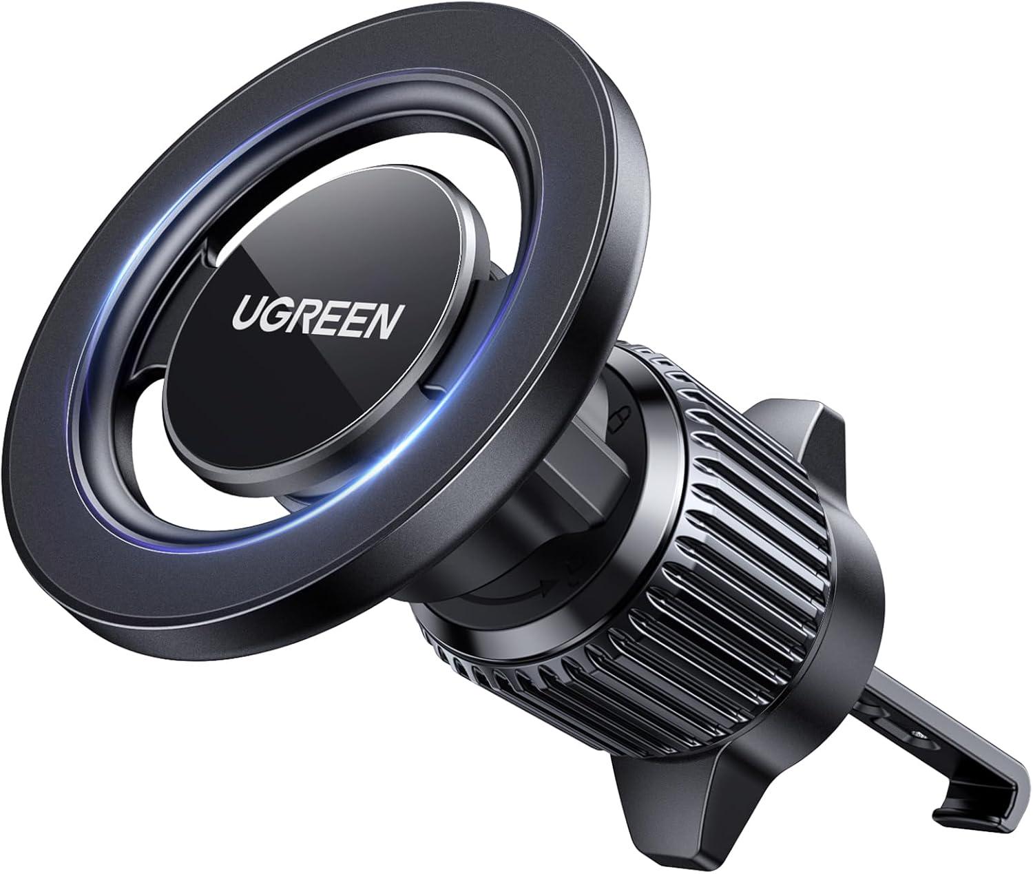 Держатель для телефонов в машину магнитный UGREEN LP845 Black (45141)