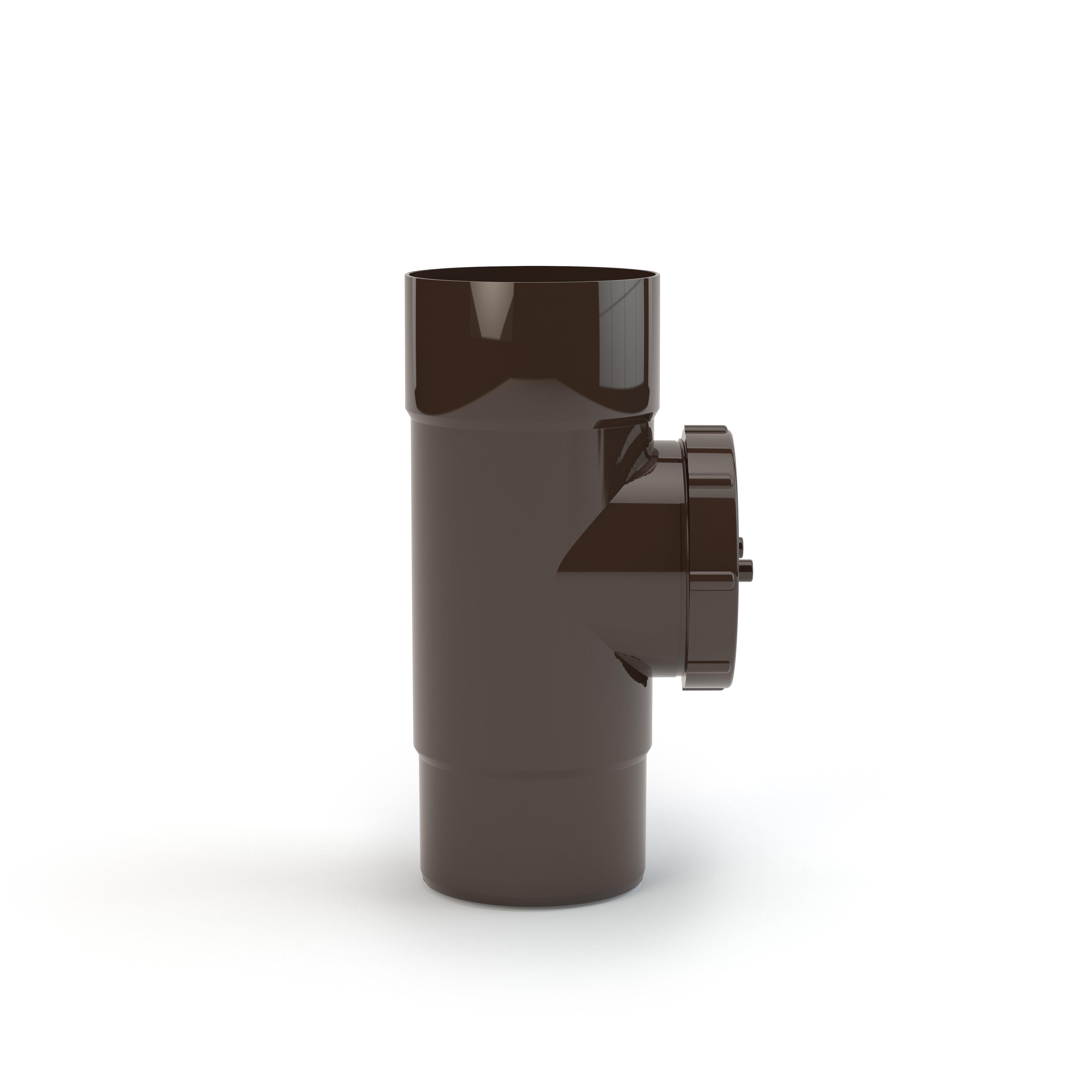 Ревізія труби Gamrat 110 мм Темно-коричневий (315-525-100) - фото 2 Ревізія труби Gamrat 110 мм Темно-коричневий (315-525-100) - фото 2