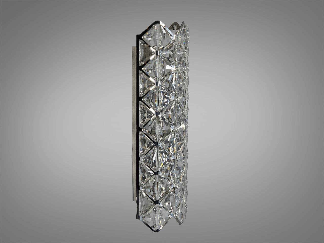 Бра вертикальный для гостиной Diasha 9133-B420CH хруст.аль Серебряный (2816779383) - фото 2 Бра вертикальный для гостиной Diasha 9133-B420CH хруст.аль Серебряный (2816779383) - фото 2