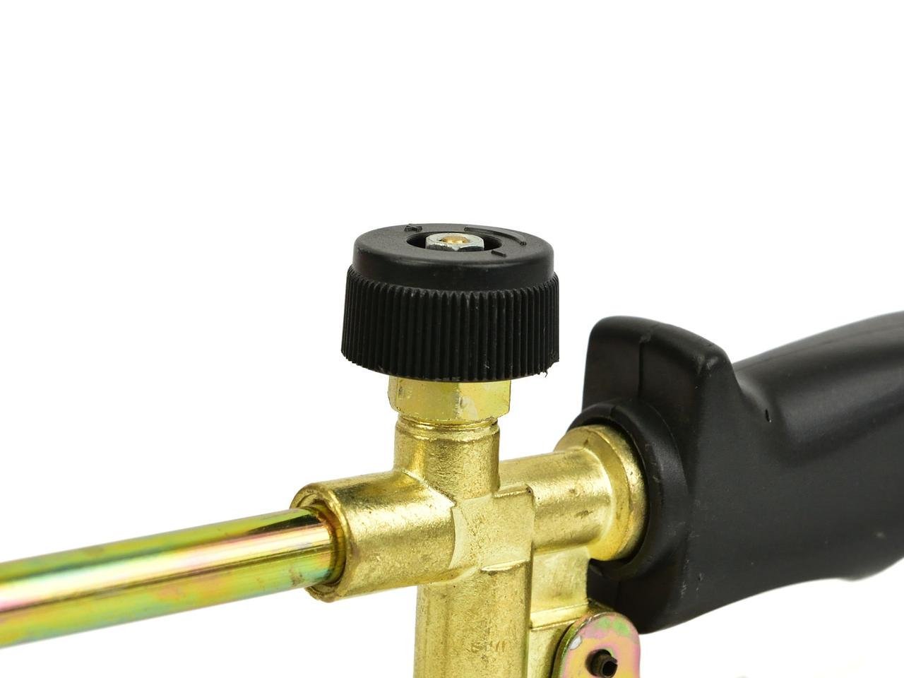 Газовая горелка кровельных работ GeKo 40 см на 1 сопло 50x5x25 мм и шлангом 1,5 м (G20001) - фото 4 Газовая горелка кровельных работ GeKo 40 см на 1 сопло 50x5x25 мм и шлангом 1,5 м (G20001) - фото 4