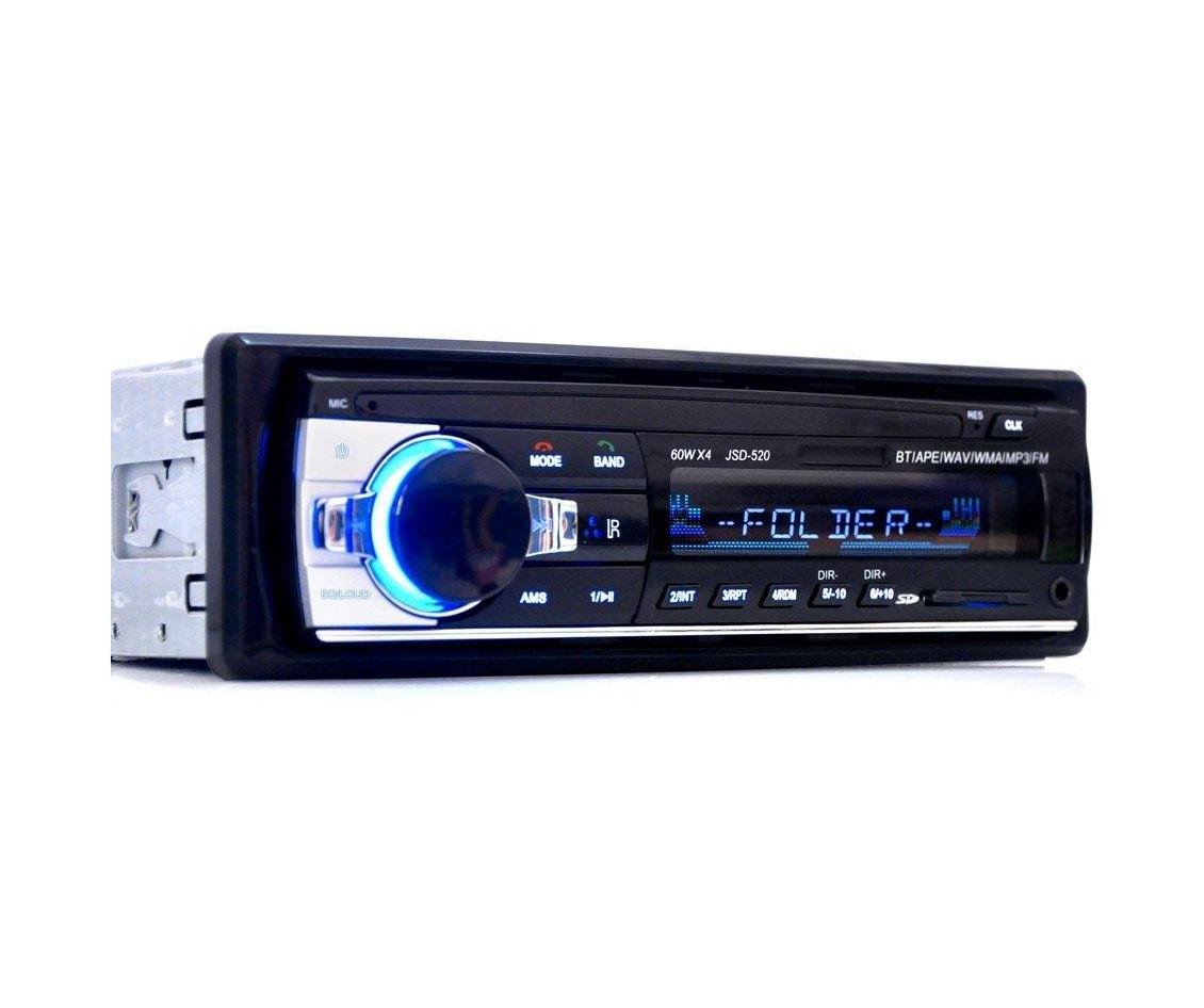 Автомагнитола Pioneer JSD-520BT USB/microSD/FM/AUX + Bluetooth с пультом ДУ 4x60 Вт