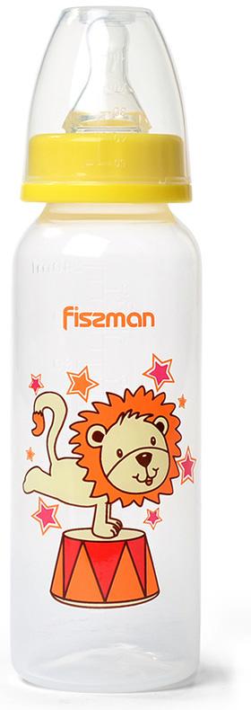 Бутылочка детская для кормления Fissman Babies льва-акробат 240 мл Бутылочка детская для кормления Fissman Babies льва-акробат 240 мл
