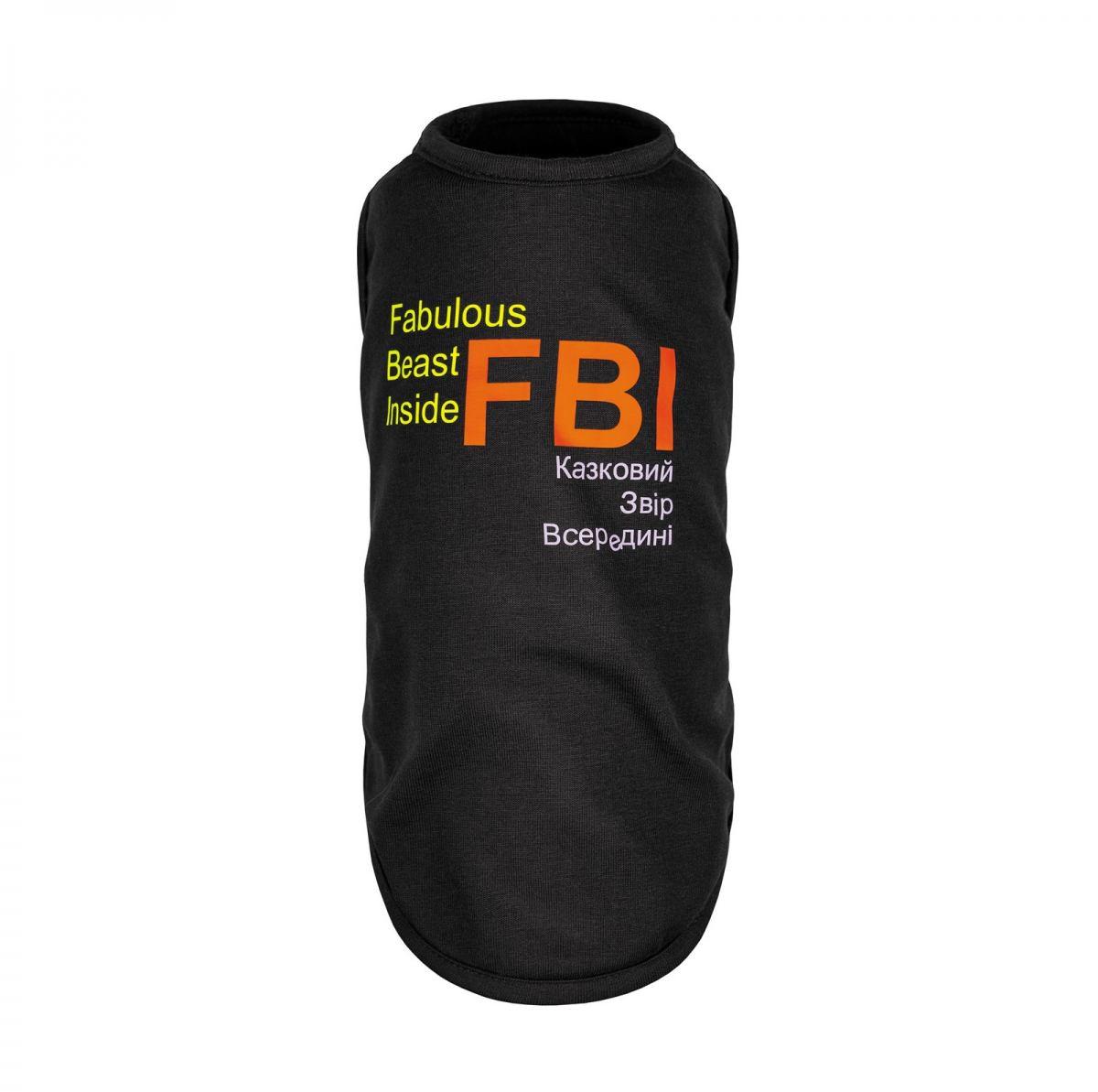 Борцовка для собак Pet Fashion FBI M-2 Черный (4823082420247)
