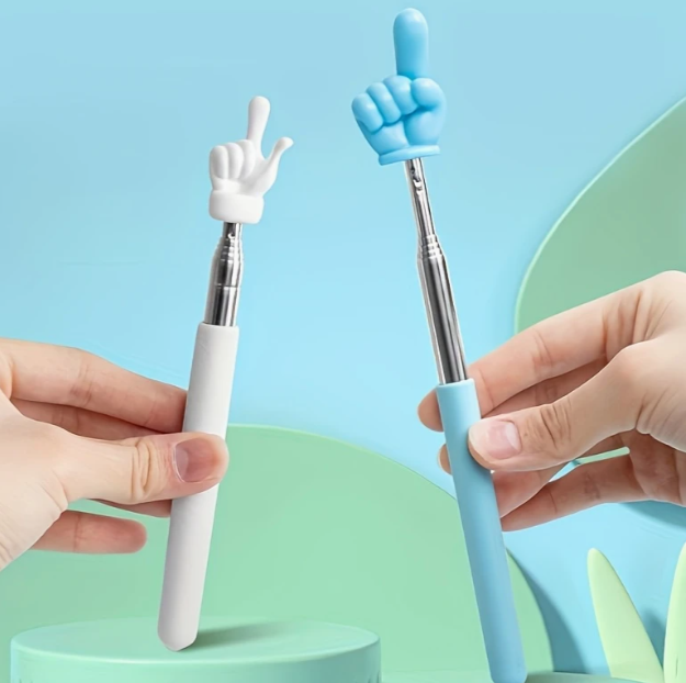 Указка для презентації телескопічна портативна багатофункціональна (Н-1901) - фото 6