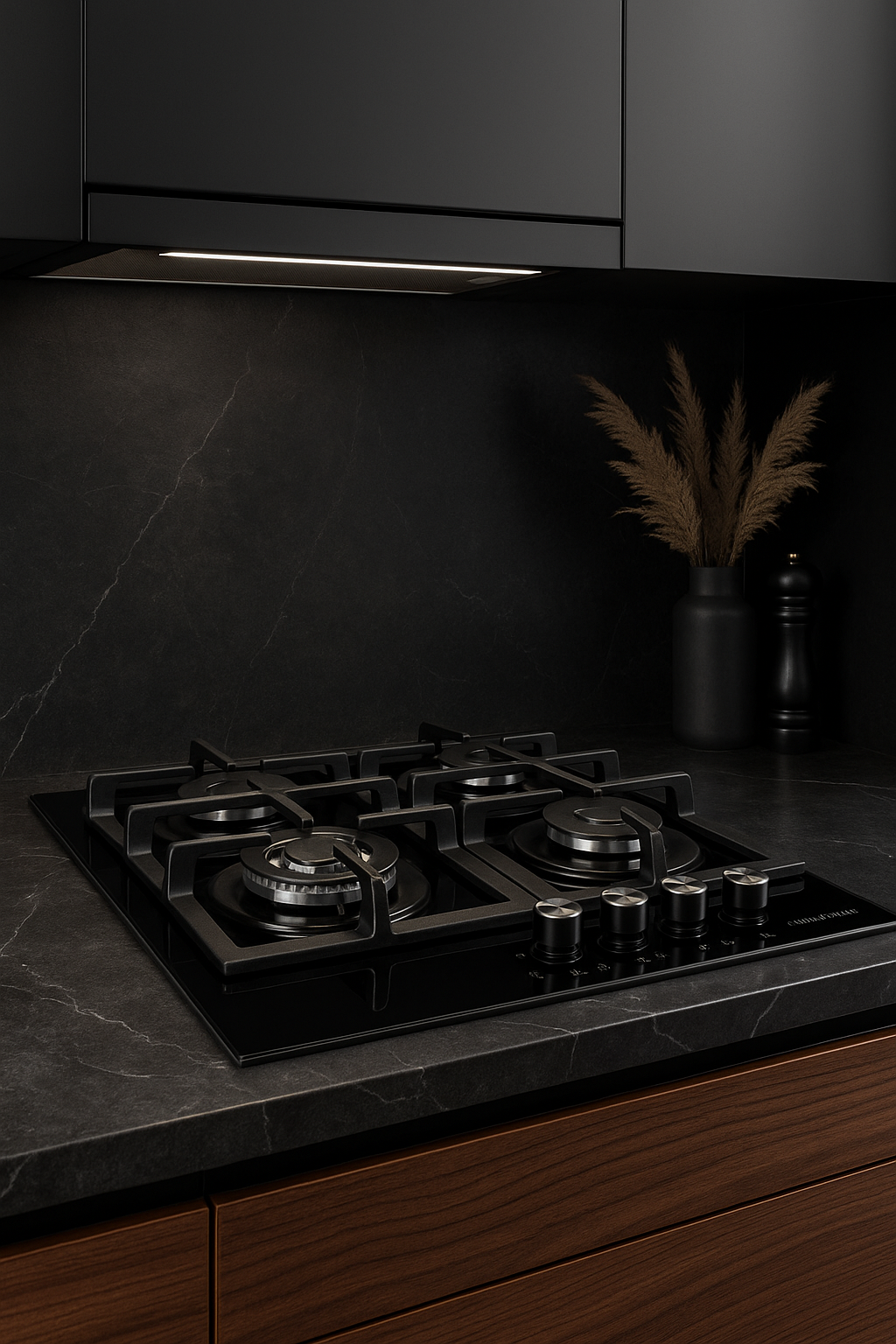 Варочная поверхность газовая Gunter&Hauer GL64 TB стеклянная автоподжиг и чугунные решетки (28593349) - фото 5 Варочная поверхность газовая Gunter&Hauer GL64 TB стеклянная автоподжиг и чугунные решетки (28593349) - фото 5