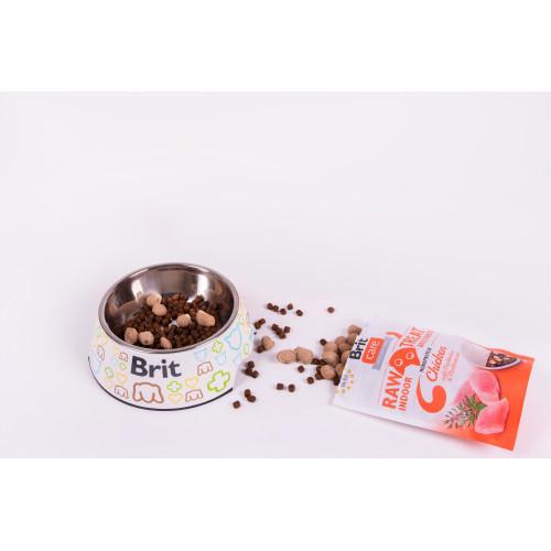 Ласощі для котів Brit Raw Treat Indoor & Antistress Freeze-dried з куркою 40 г - фото 2 Ласощі для котів Brit Raw Treat Indoor & Antistress Freeze-dried з куркою 40 г - фото 2