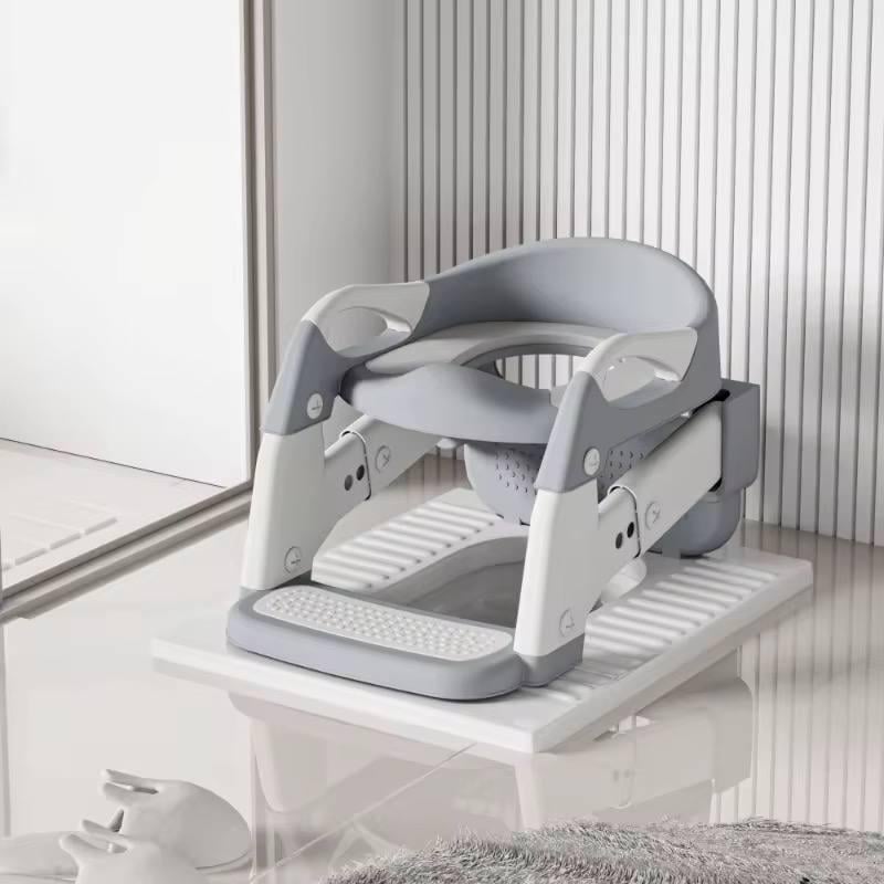 Сиденье детское 2в1 на унитаз со ступеньками - фото 3 Сиденье детское 2в1 на унитаз со ступеньками - фото 3