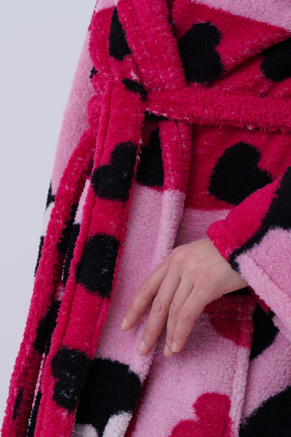 Халат жіночий UT Store Мікі Маус HT03 L Рожевий (24524476) - фото 3