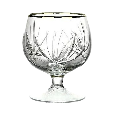 Набор хрустальных скатанов Неман 150 г 6 шт. Золотой (5290-150-900/43z)