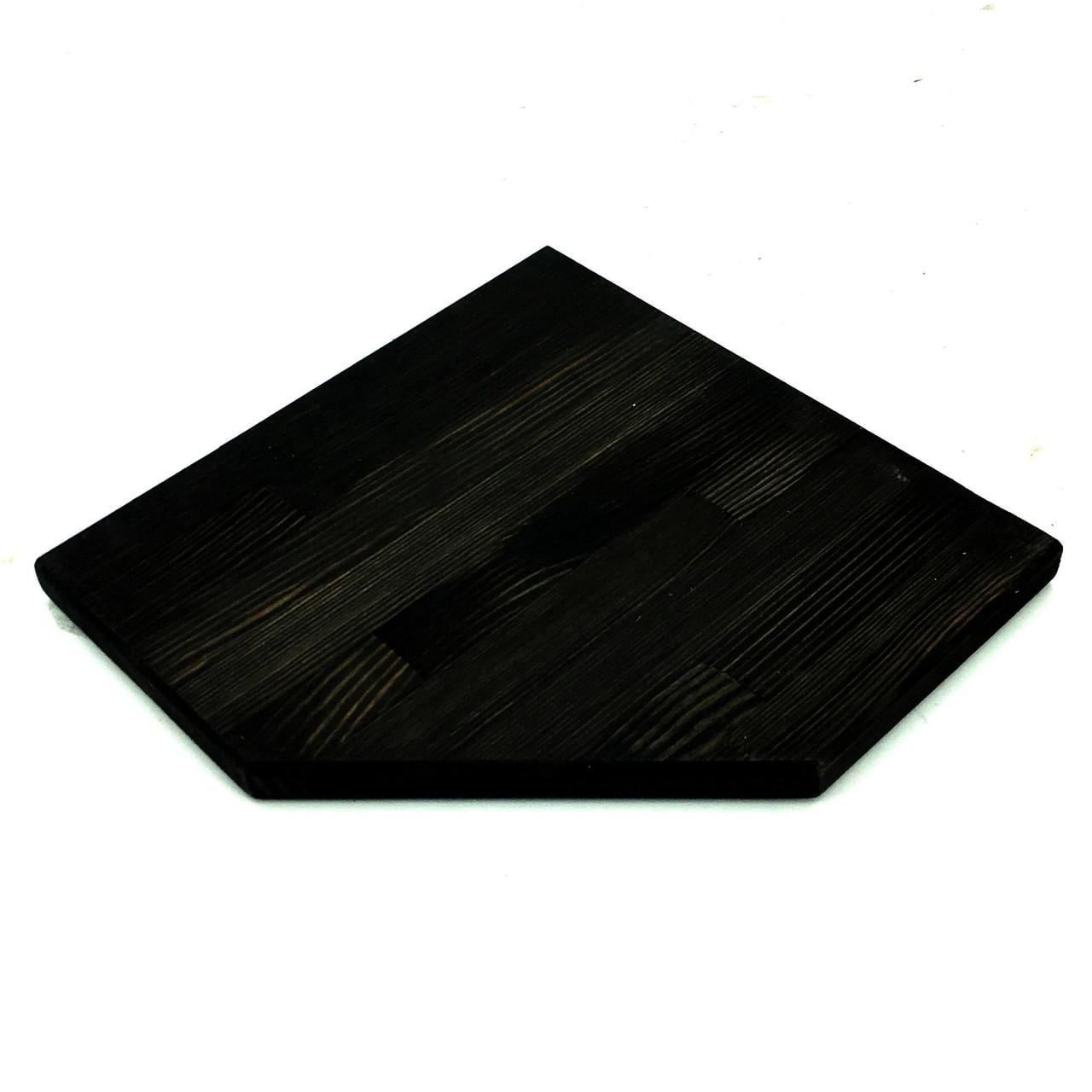 Полка настенная угловая из дерева Романа 40 Венге (УНП-400112)