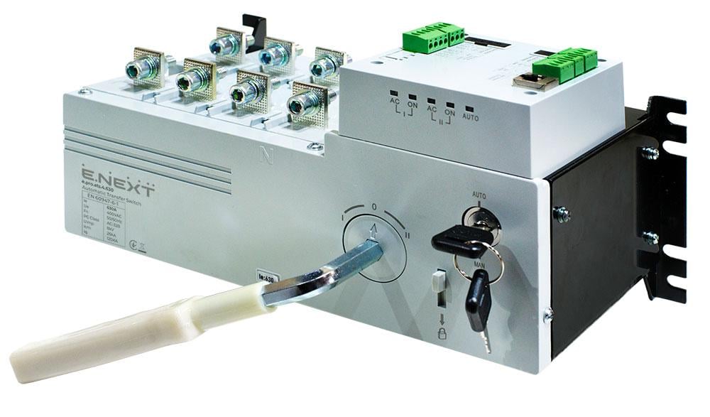 Автомат ввода резерва E.NEXT e.pro.ats.4.630 4P 630А (p060005)