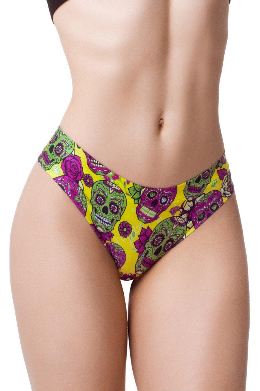 Трусики женские Mememe стринг с ярким принтом S Разноцветный (84186-59800-80) Трусики женские Mememe стринг с ярким принтом S Разноцветный (84186-59800-80)