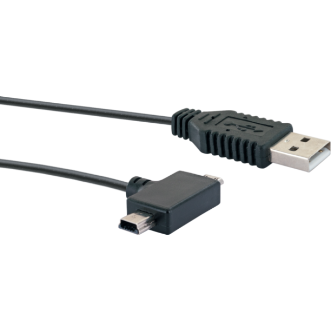 Кабель Schwaiger Micro-B USB 2.0 Mini-B 1 м (CKRB1915 533) - фото 3