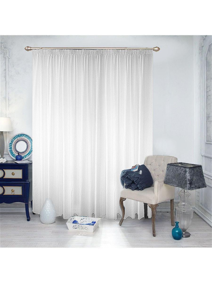 Тюль из кристалона ALBO 400x270 см Белый (T-KR-4)