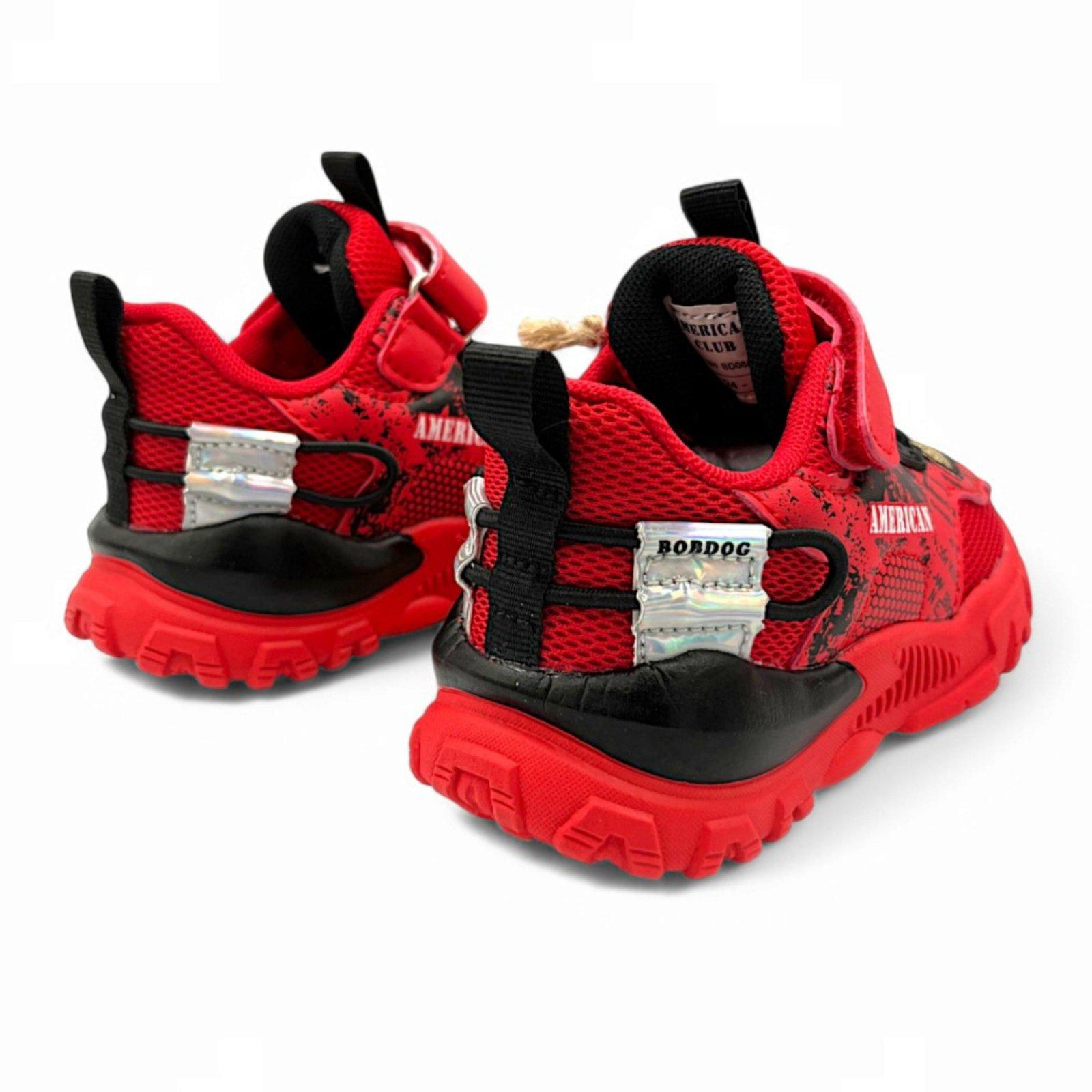 Кросівки дитячі для хлопчика American Club р. 26 Червоний (VM897s) - фото 3 Кросівки дитячі для хлопчика American Club р. 26 Червоний (VM897s) - фото 3