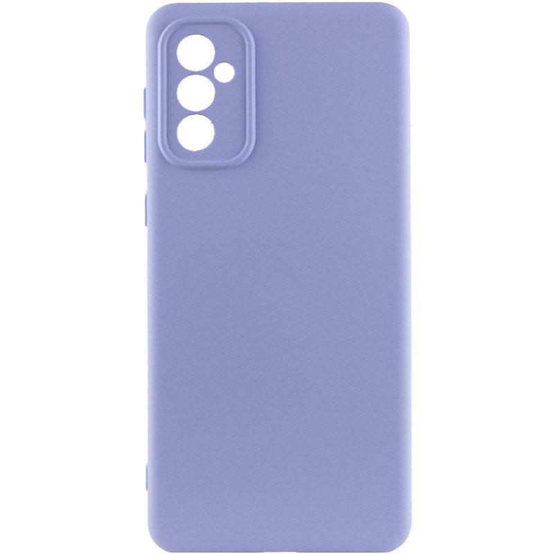 Протиударний чохол TPU GETMAN Liquid Silk Full Camera для Samsung Galaxy A56 5G Бузковий / Dasheen