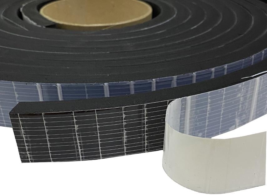 Стрічка ущільнювальна самоклеюча EPDM 10x25 мм 15 м 130 кг/куб. м (30245598) - фото 6 Стрічка ущільнювальна самоклеюча EPDM 10x25 мм 15 м 130 кг/куб. м (30245598) - фото 6