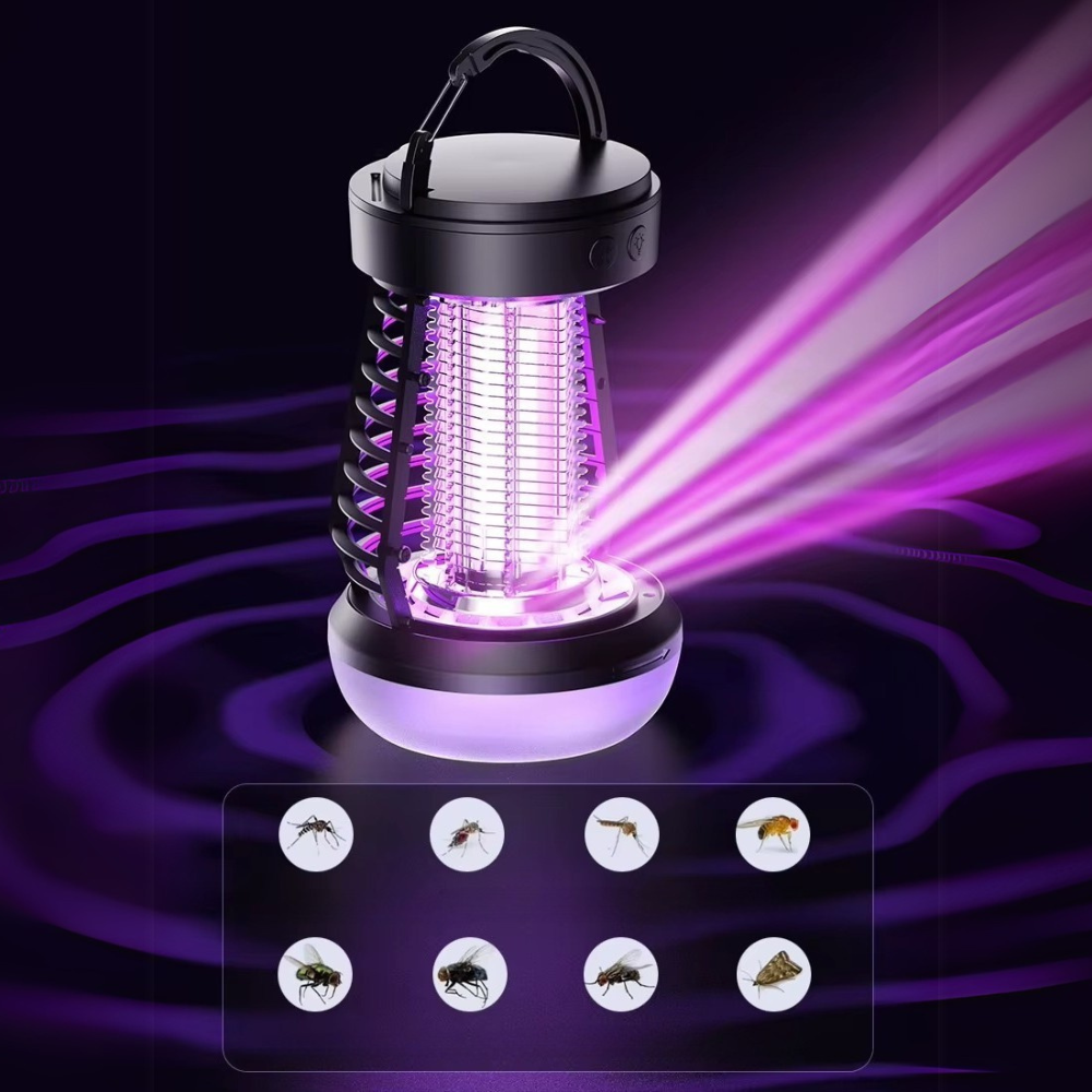 Лампа антимоскітна акумуляторна портативна з пасткою від комах 5W (mosquito_ lamp_2) - фото 6