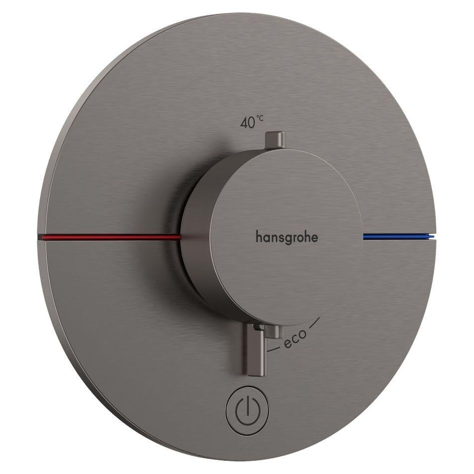 Смеситель для душа Hansgrohe ShowerSelect S термостатический Серый матовый (37463087)