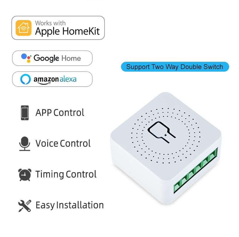 Реле розумне Wi-Fi mini switch Homekit 16 A (325gg) - фото 11