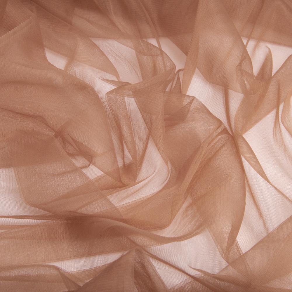 Тканина фатин V-H49 євро 3,0 м Мокко (23702) - фото 2