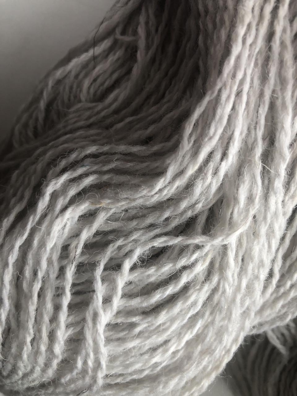 Пряжа Северяночка шерсть Светло-серый (2018877801) - фото 2