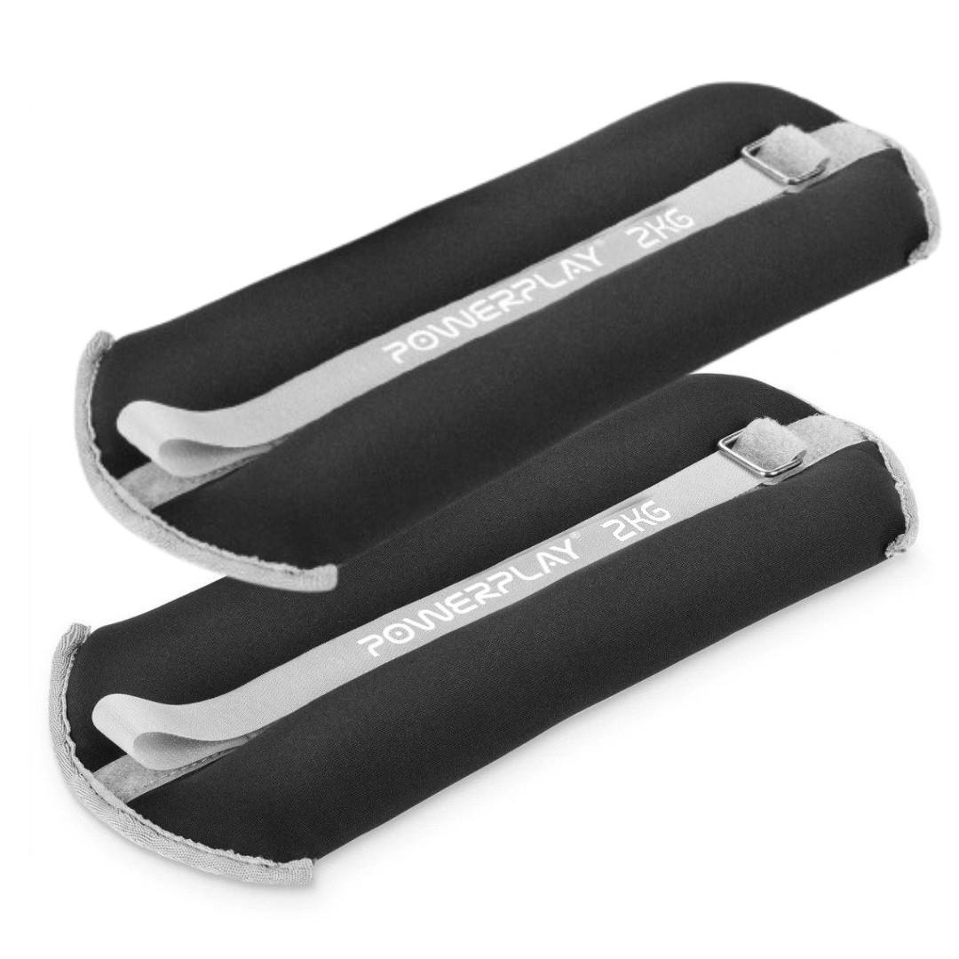 Утяжелители-манжеты для ног и рук PowerPlay PP-4349 Ankle/Wrist Weights 2 шт./2 кг Черный (A-013245) - фото 3 Утяжелители-манжеты для ног и рук PowerPlay PP-4349 Ankle/Wrist Weights 2 шт./2 кг Черный (A-013245) - фото 3