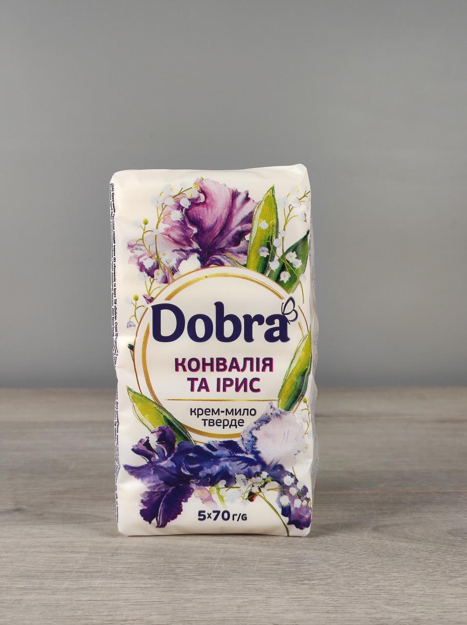 Мыло твердое для всего тела Dobra ландыш и ирис 350 г (1903301241)