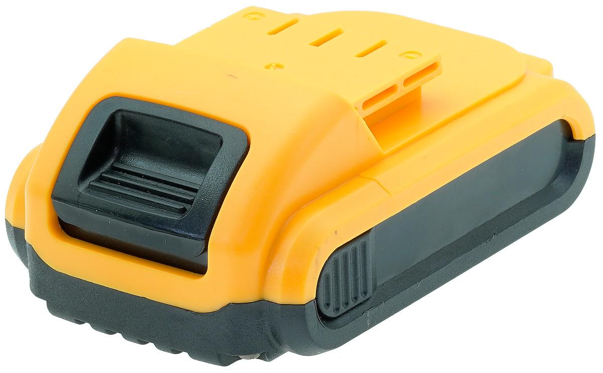 Аккумулятор шуруповерта Li-ion 18V 2A Желтый - фото 2