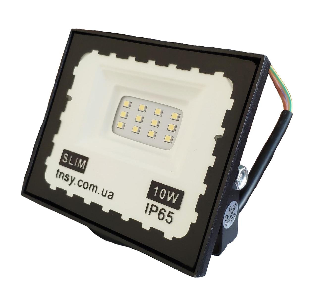 Прожектор светодиодный TechnoSystems Ultra Slim 10 Вт 180-260 В 900 Лм 6500 K IP65 SMD - фото 1