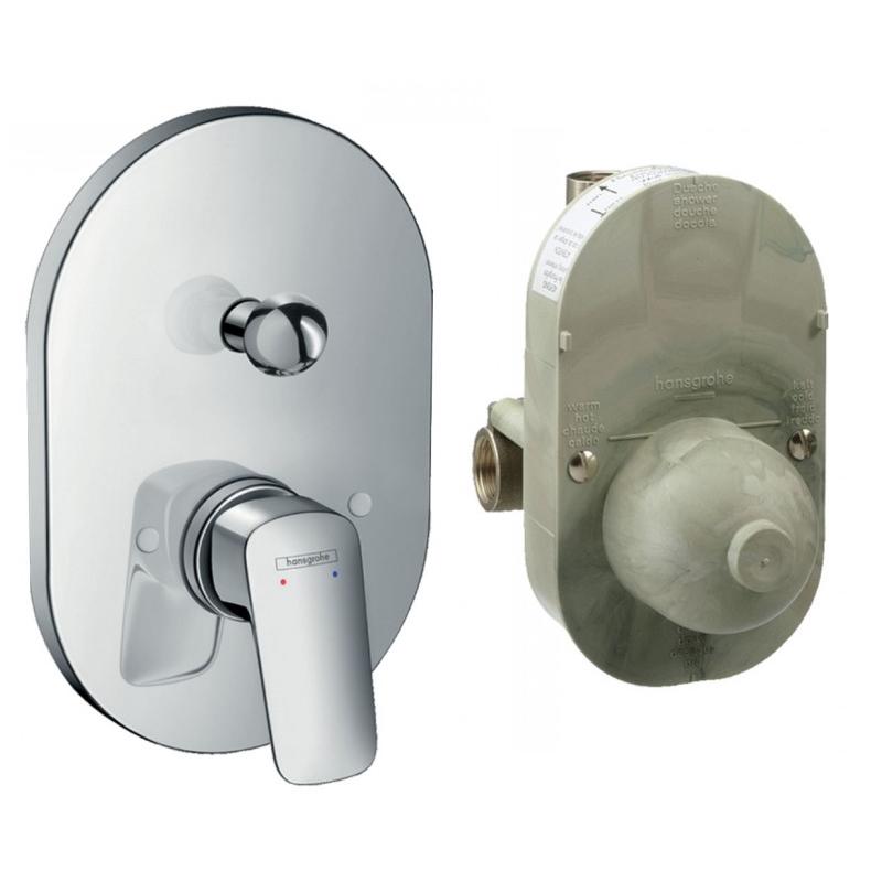 Смеситель для ванны Hansgrohe LOGIS 71409000 (7756426)