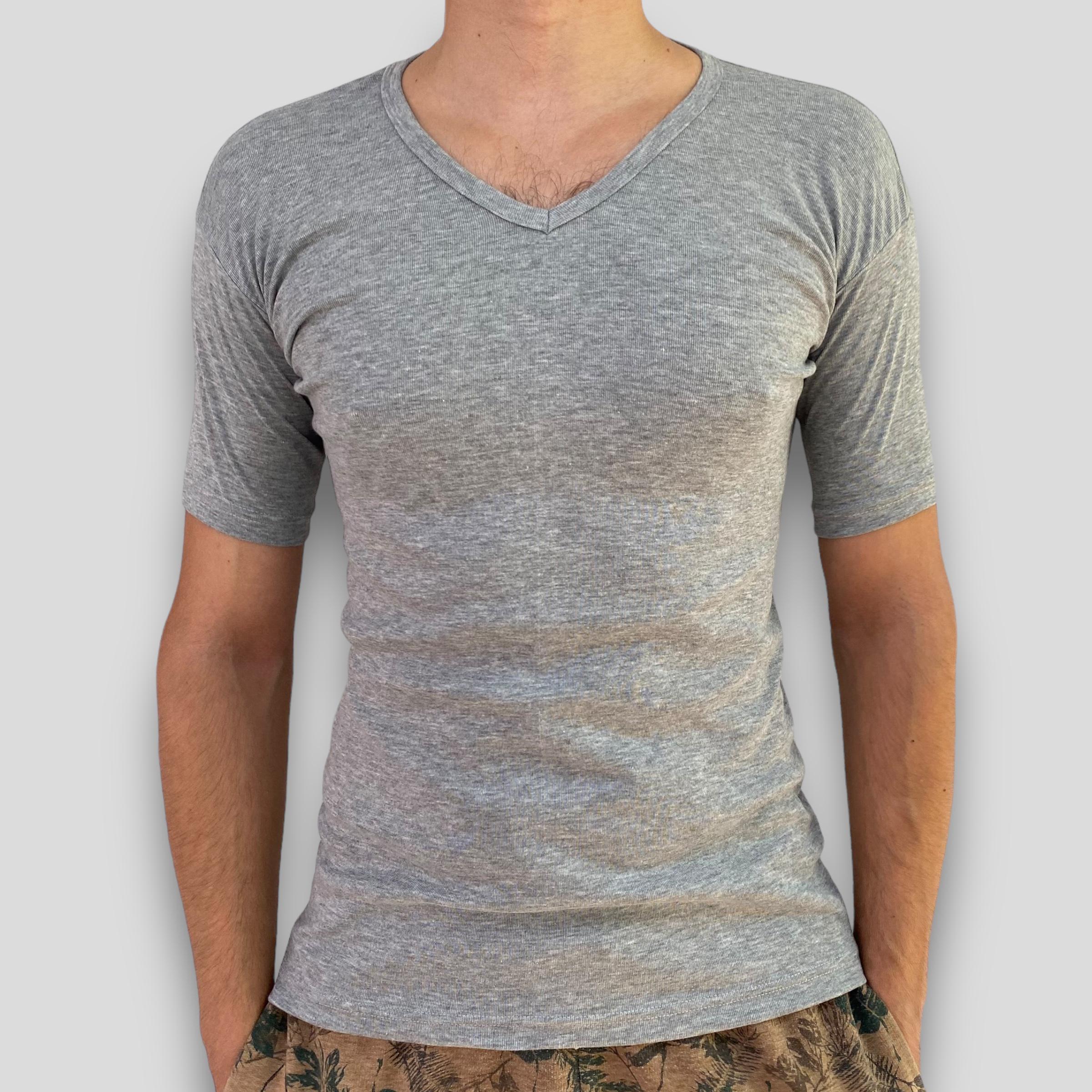 Футболка мужская Namaldi базовая с мысиком M Серый (131-Grey)