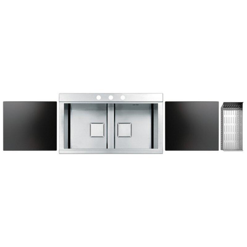 Мойка для кухни Apell Sinphonia PD862IKITB 500x860 мм матовая 1 мм (62733)