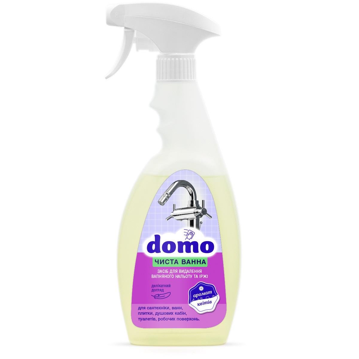 Средство для удаления известкового налета и ржавчины Domo «Цветочный» 500 мл