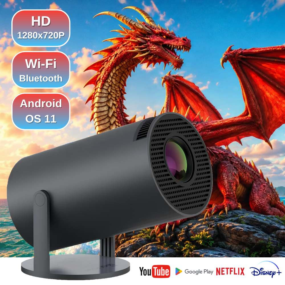 Проектор XON SmartView X-Core Черный (XVPC1207AB 5576) - фото 2 Проектор XON SmartView X-Core Черный (XVPC1207AB 5576) - фото 2