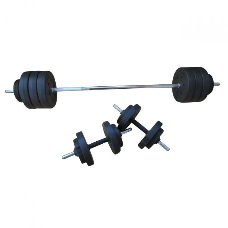 Набір силовий розбірний штанга та гантелі HouseFit GBCD 50 композитні 50 кг (2431275734)