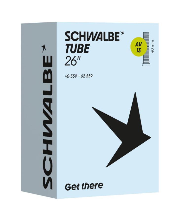 Камера для велосипеда Schwalbe AV13 40 мм 26"/40/62-559 (TUB-94-57)