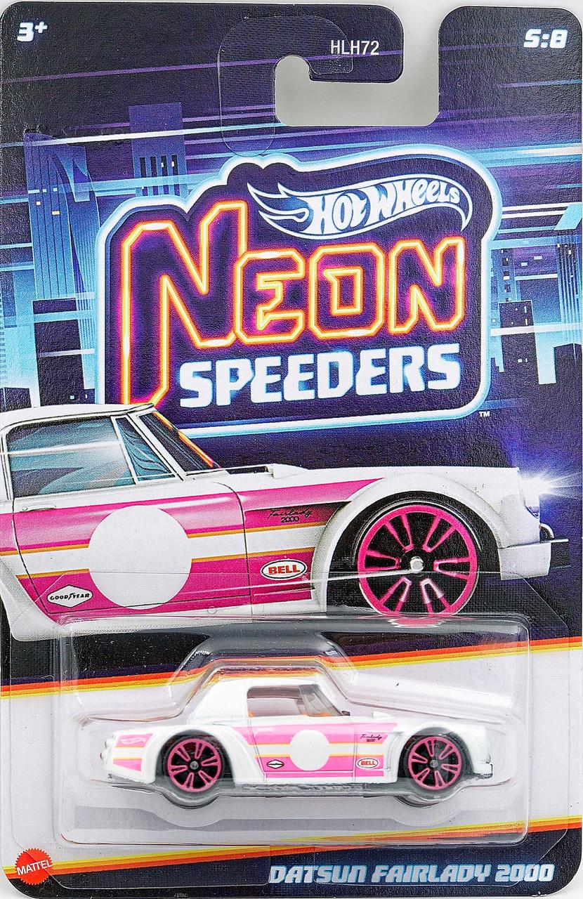 Игрушечная машинка Hot Wheels Datsun Fairlady 2000 2025 Neon Speeders 5/8 (JCB04)