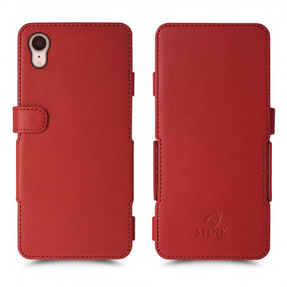 Чехол книжка Stenk Prime для Apple iPhone XR Красный (62708)