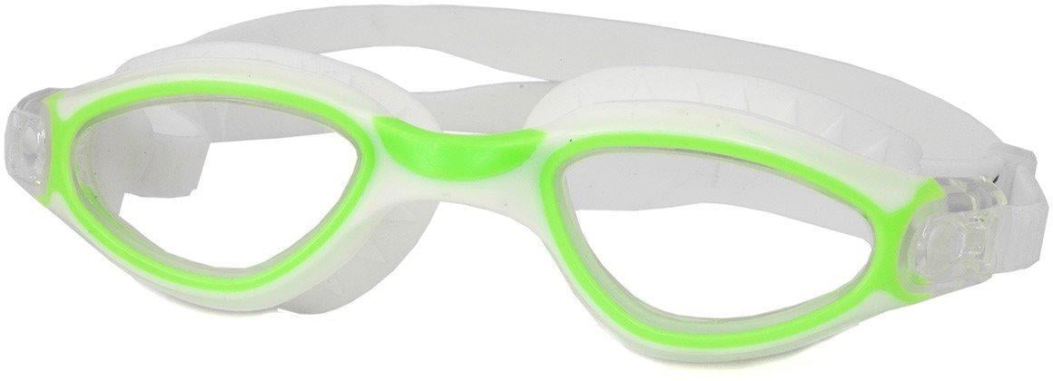Очки для плавания Aquaspeed Calypso 6366 Бело-зеленый (5908217663665)