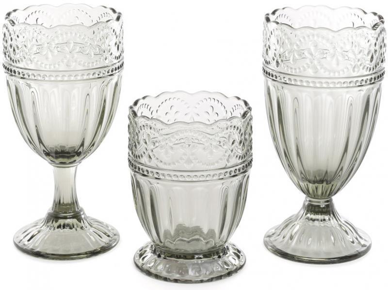 Набір келихів винних Siena Toscana зі скла 300 мл 6 шт. Графітовий - фото 2 Набір келихів винних Siena Toscana зі скла 300 мл 6 шт. Графітовий - фото 2