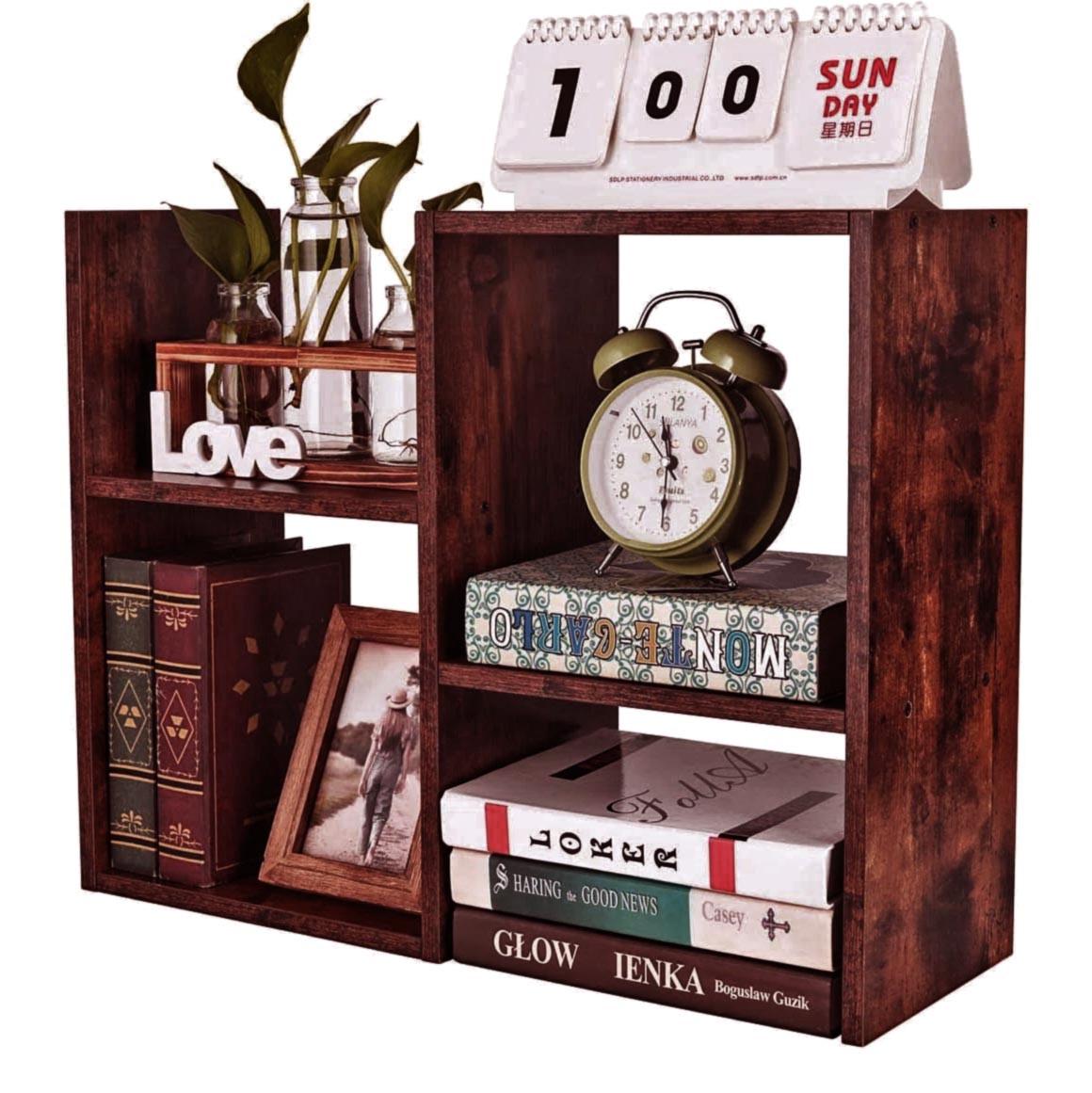 Полка книжная настольная из дерева Юмия Савоярди (КПА-034315)