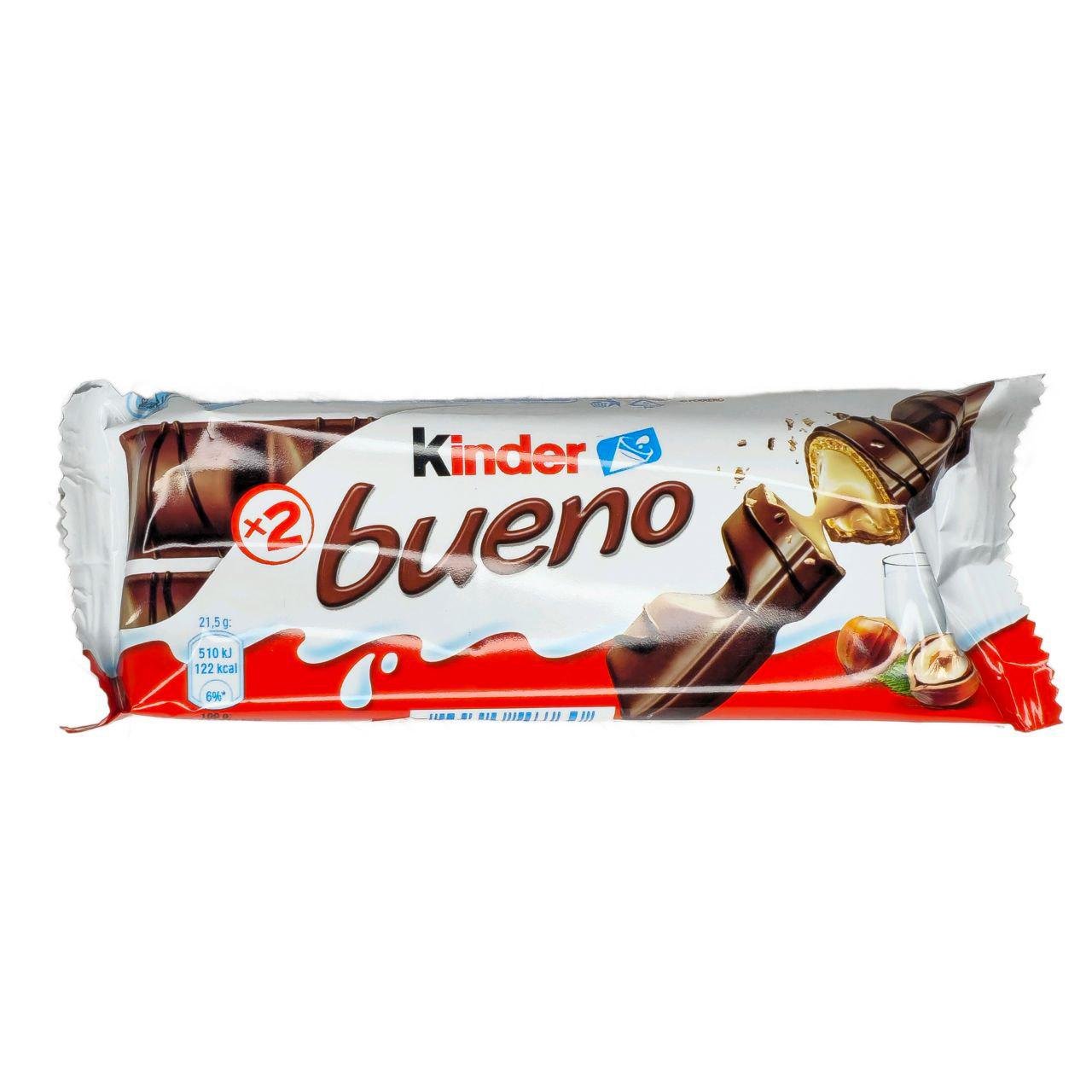 Батончик Kinder Bueno шоколадный 43 г (52760)