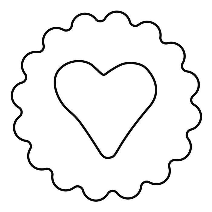 Формочка для печенья Kaiser Окошко металлическое 5 см (33972022)